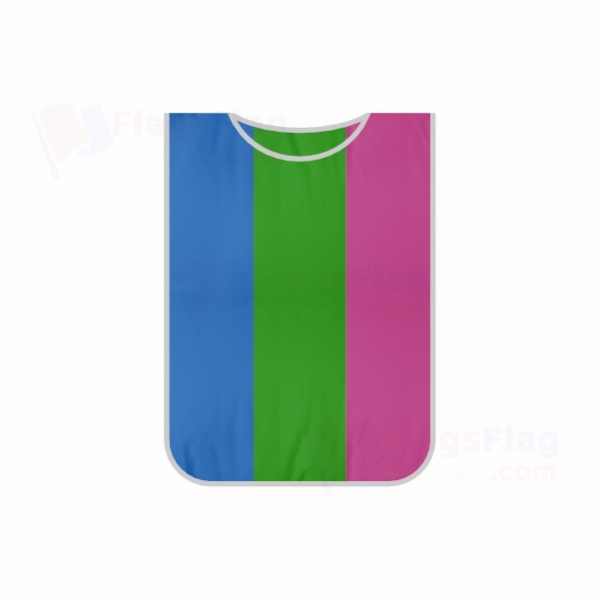 Rainbow Polysexuality Single Use Strike Apron