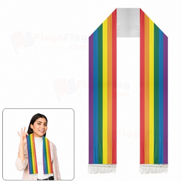 Rainbows Scarf Digital Printing