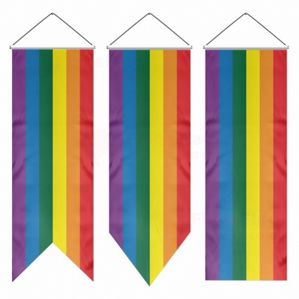 Rainbows Swallowtail Flags