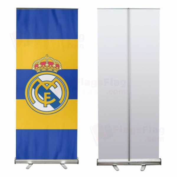 Real Madrid CF Roll Up Banner