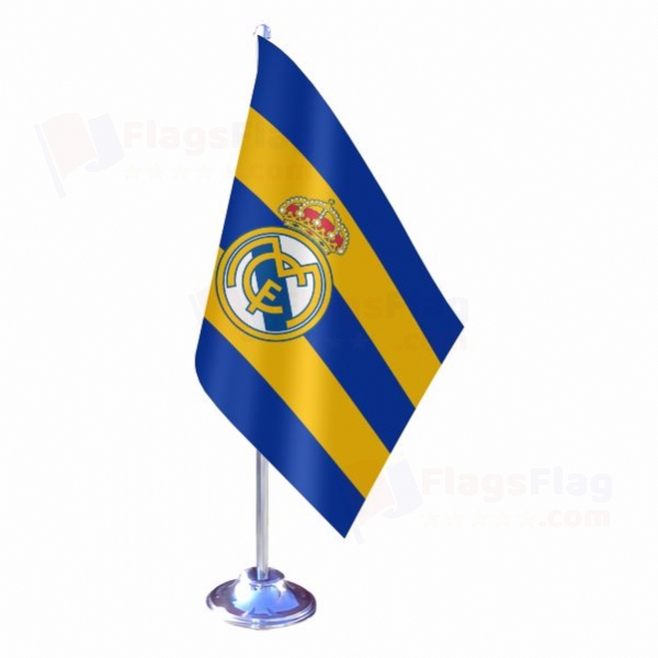 Real Madrid CF Single Table Flag