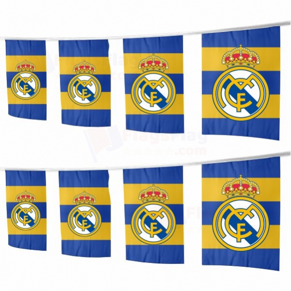 Real Madrid CF Square String Flags