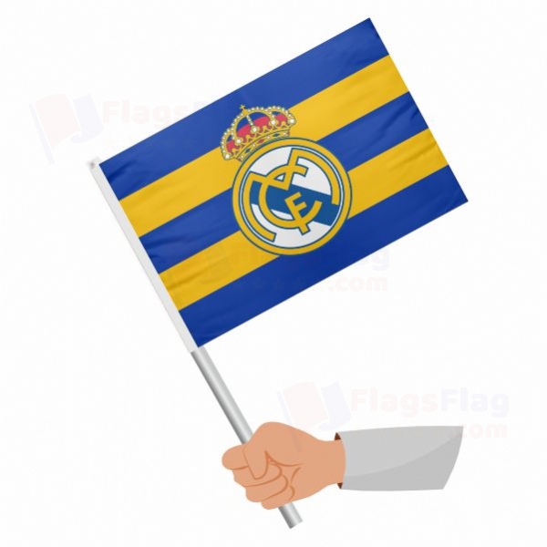 Real Madrid CF Stick Flag