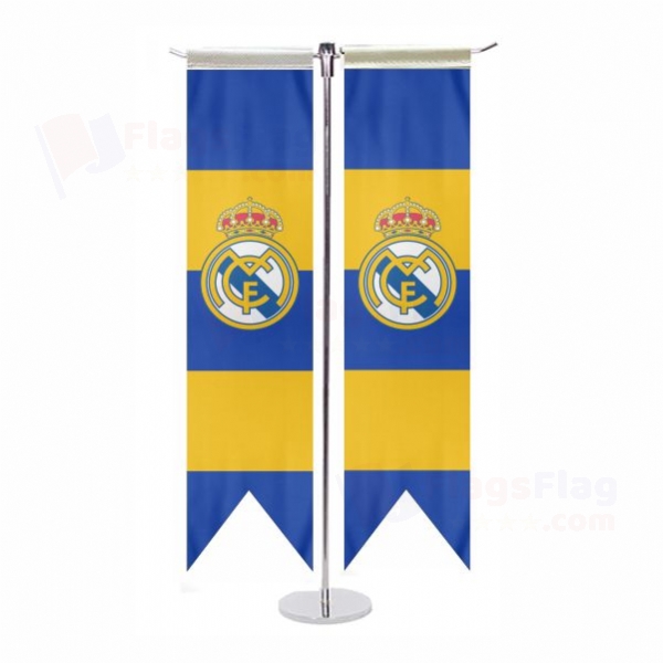 Real Madrid CF T Table Flags