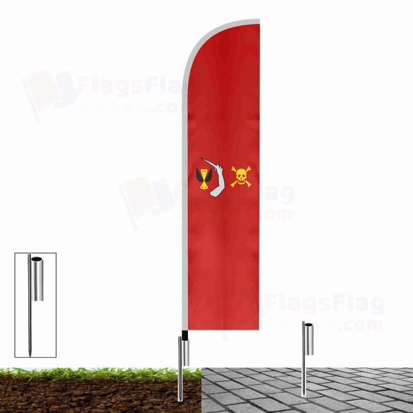 Red Christopher Moody Beach Flags Red Christopher Moody Sailing Flags