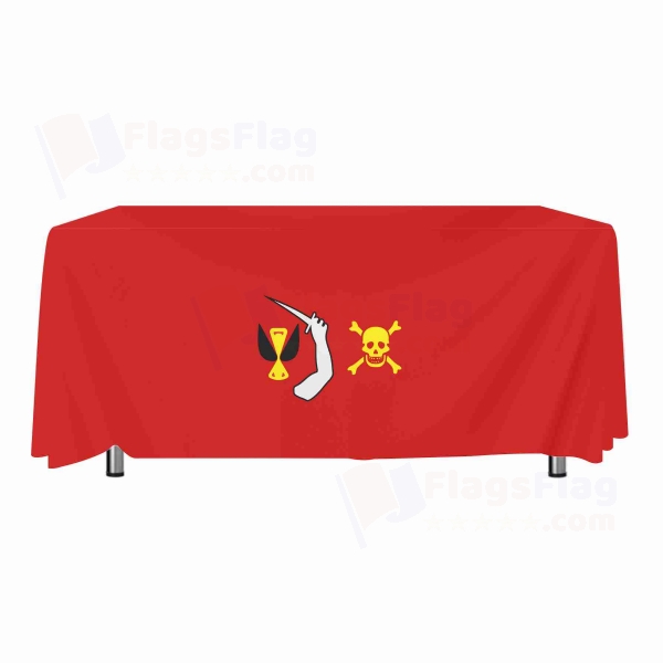 Red Christopher Moody Tablecloth Models