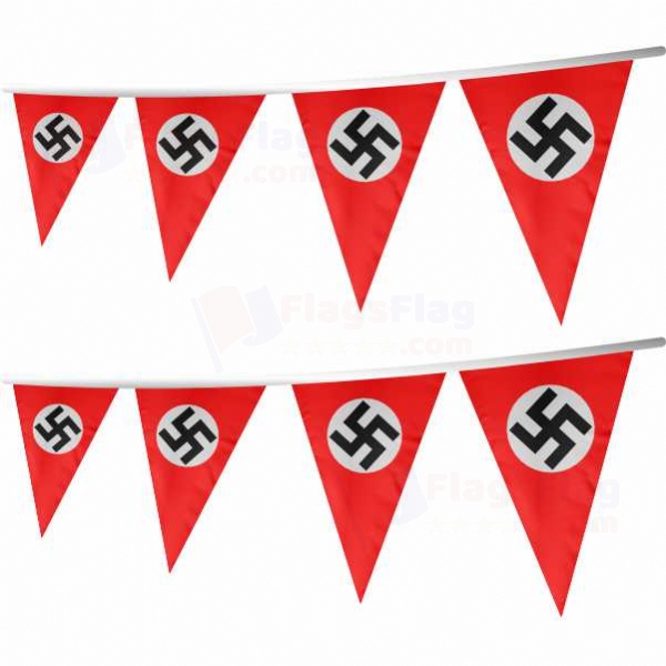 Reich Stringed Triangle Flag