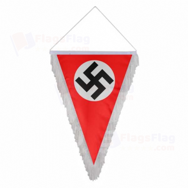 Reich Triangle Fringed Streamers