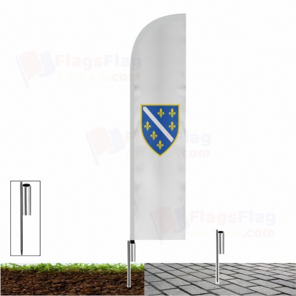 Republic of Bosnia and Herzegovina Beach Flags Republic of Bosnia and Herzegovina Sailing Flags
