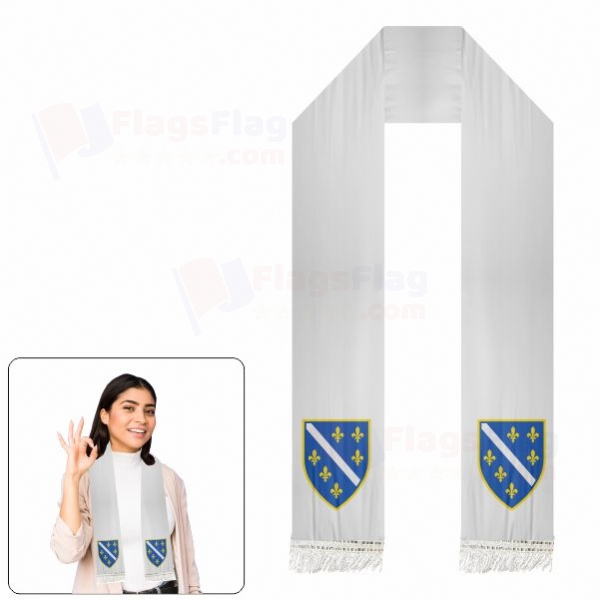 Republic of Bosnia and Herzegovina Scarf Digital Printing