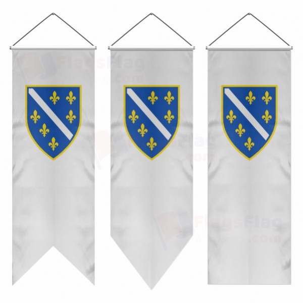 Republic of Bosnia and Herzegovina Swallowtail Flags