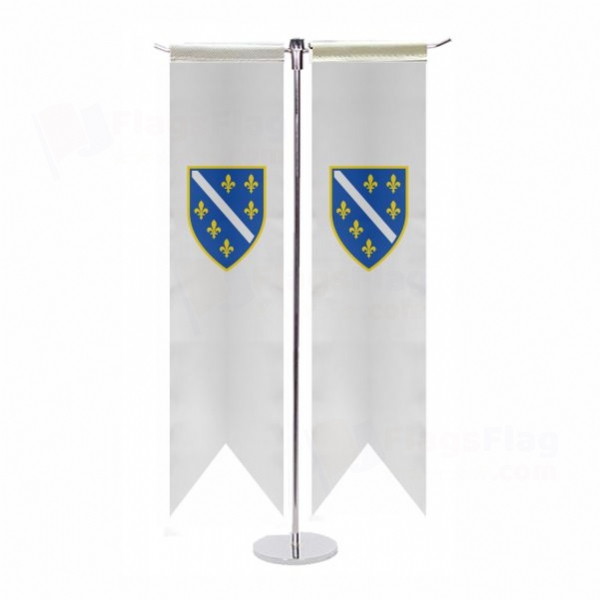 Republic of Bosnia and Herzegovina T Table Flags