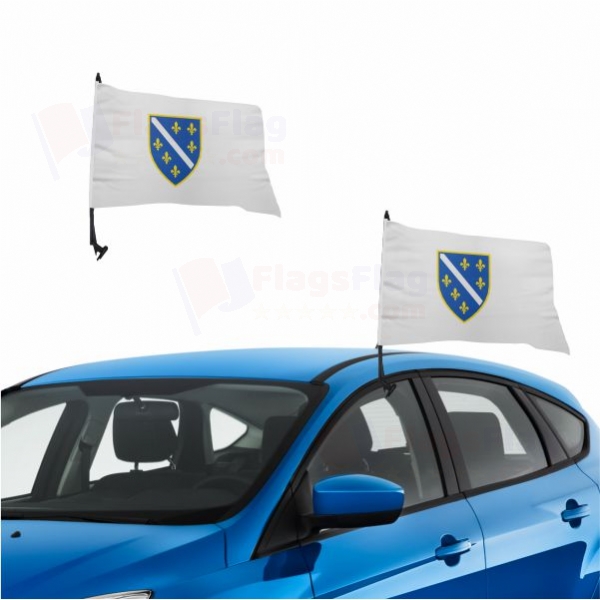 Republic of Bosnia and Herzegovina Vehicle Convoy Flag