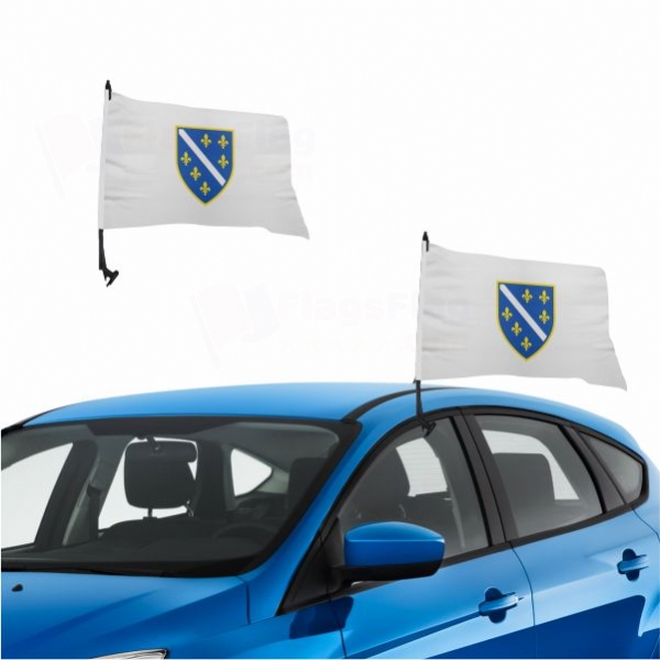 Republic of Bosnia and Herzegovina Vehicle Convoy Flag