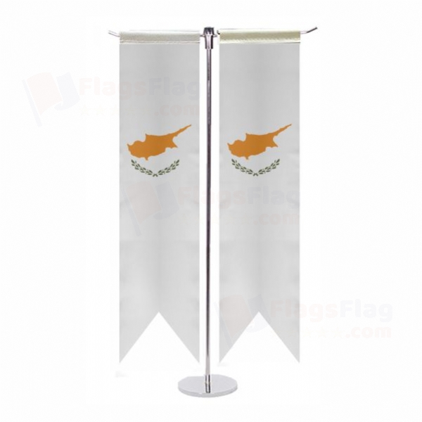 Republic of Cyprus T Table Flags