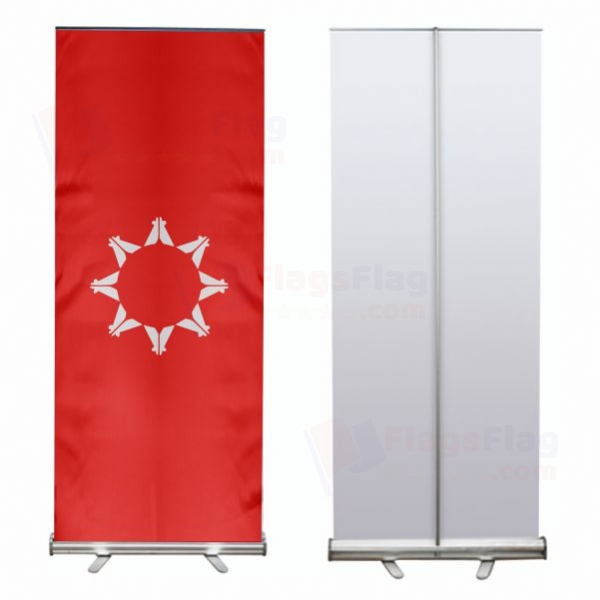 Republic of Lakotah proposal Roll Up Banner