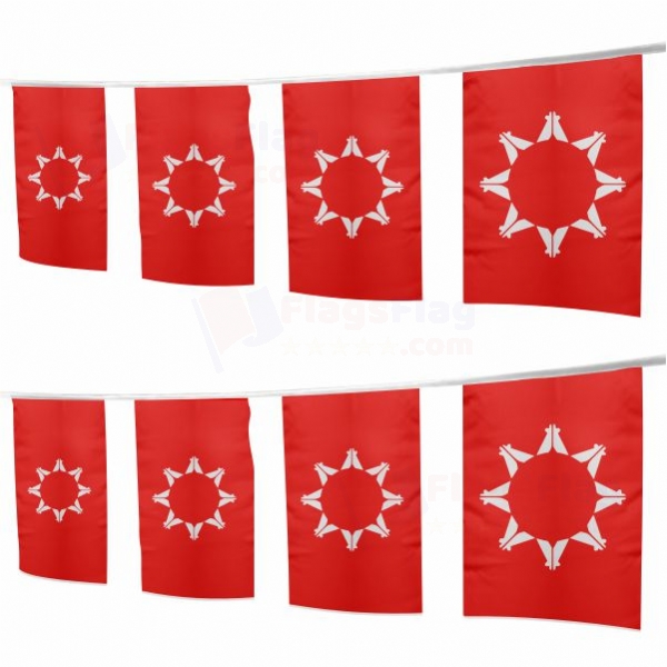 Republic of Lakotah proposal Square String Flags