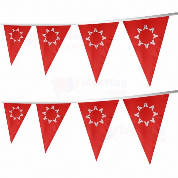 Republic of Lakotah proposal Stringed Triangle Flag