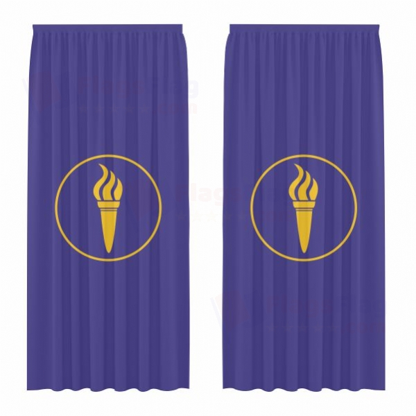 Republic of Minerva Digital Printed Curtains