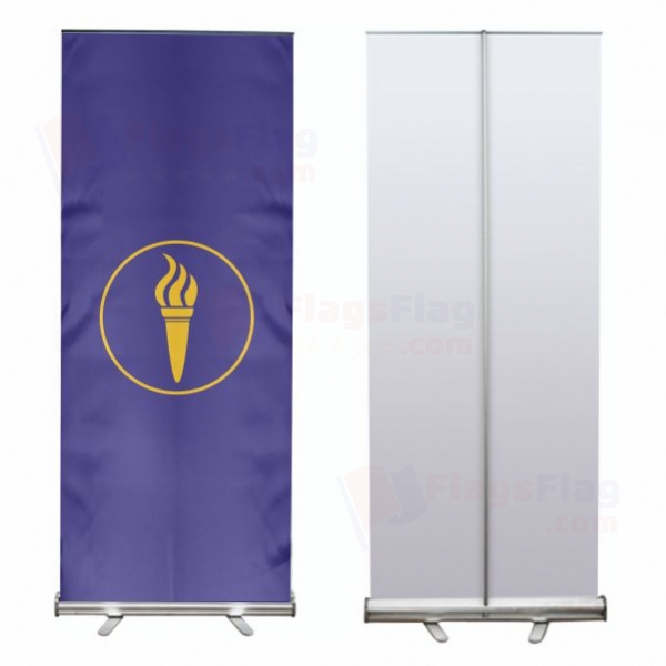 Republic of Minerva Roll Up Banner