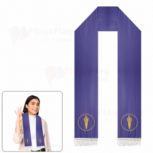 Republic of Minerva Scarf Digital Printing