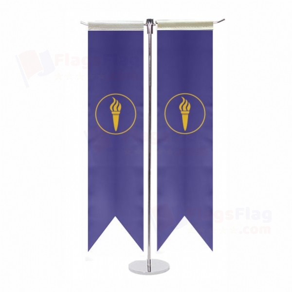 Republic of Minerva T Table Flags