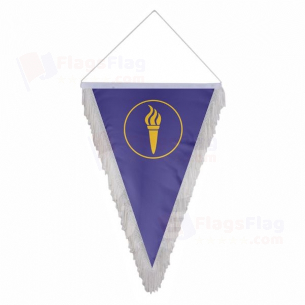 Republic of Minerva Triangle Fringed Streamers