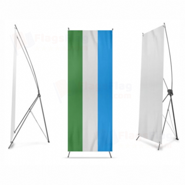 Republic of Molososia Digital Print X Banner