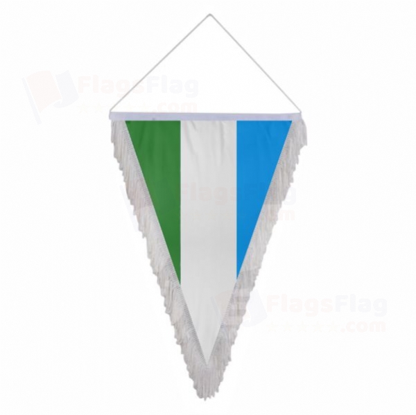 Republic of Molososia Triangle Fringed Streamers
