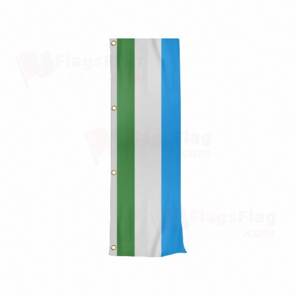 Republic of Molososia Vertically Raised Flags