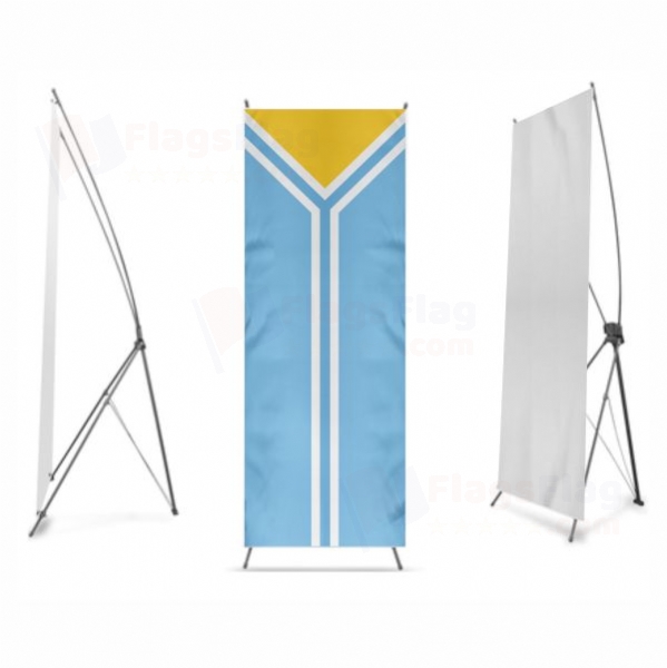 Republic of Tuva Digital Print X Banner