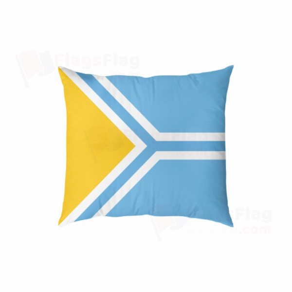 Republic of Tuva Digital Printed Pillow Cover