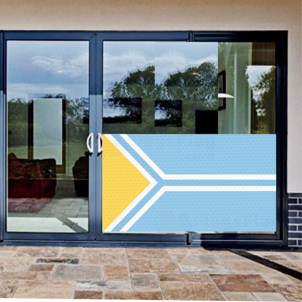 Republic of Tuva Glass Film Republic of Tuva One Way Vision Printing