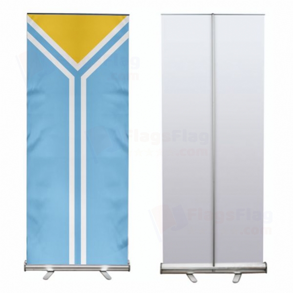 Republic of Tuva Roll Up Banner