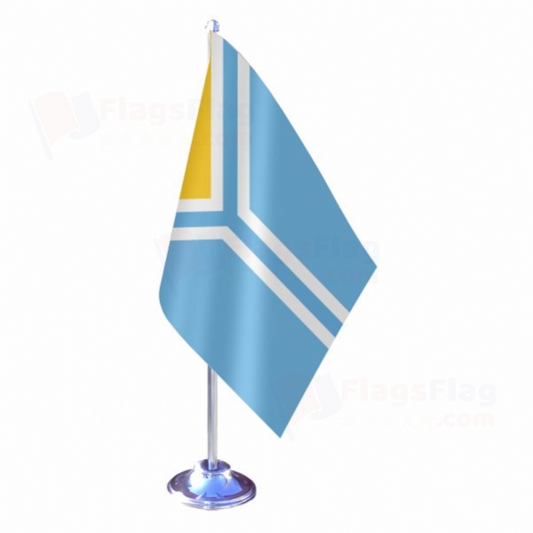 Republic of Tuva Single Table Flag