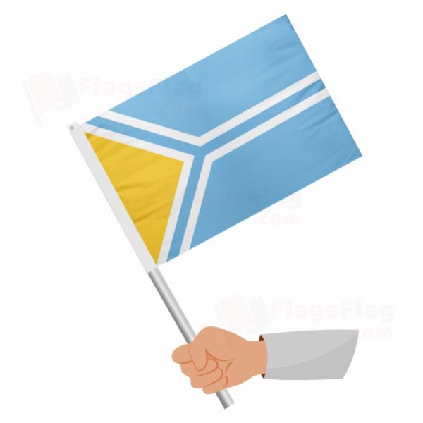 Republic of Tuva Stick Flag