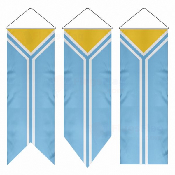 Republic of Tuva Swallowtail Flags