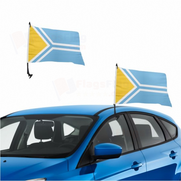 Republic of Tuva Vehicle Convoy Flag