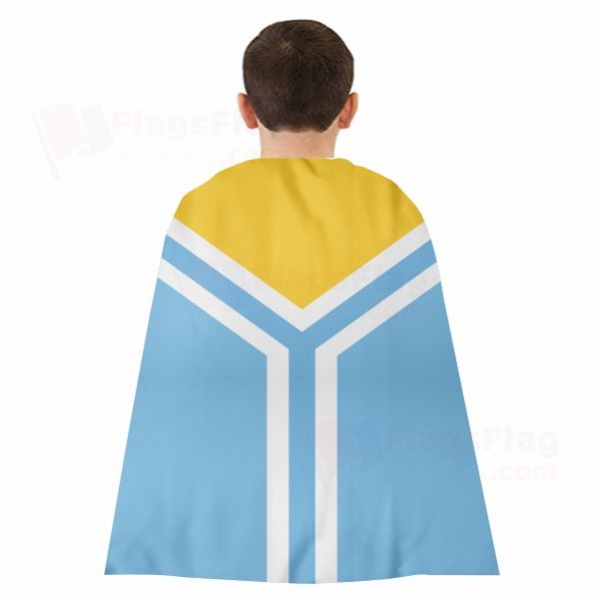 Republic of Tuva Woven Fabric Cloak Digital Printing