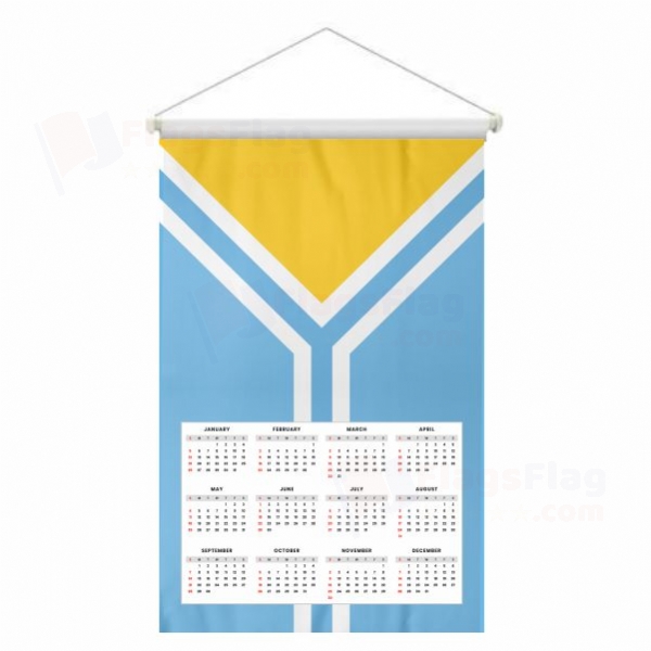 Republic of Tuva Woven Fabric Digital Printing Calendar