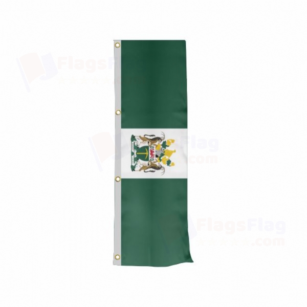 Rhodesia Vertically Raised Flags