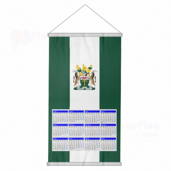Rhodesia Woven Fabric Digital Printing Calendar