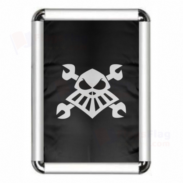 Robot Pirate Framed Pictures