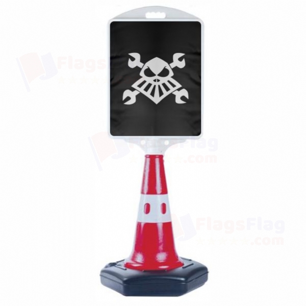 Robot Pirate Medium Road Advertisement Barge