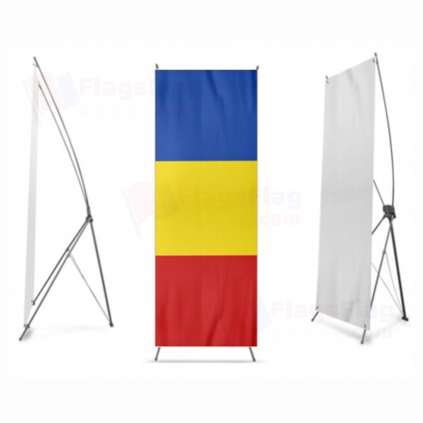 Romania Digital Print X Banner