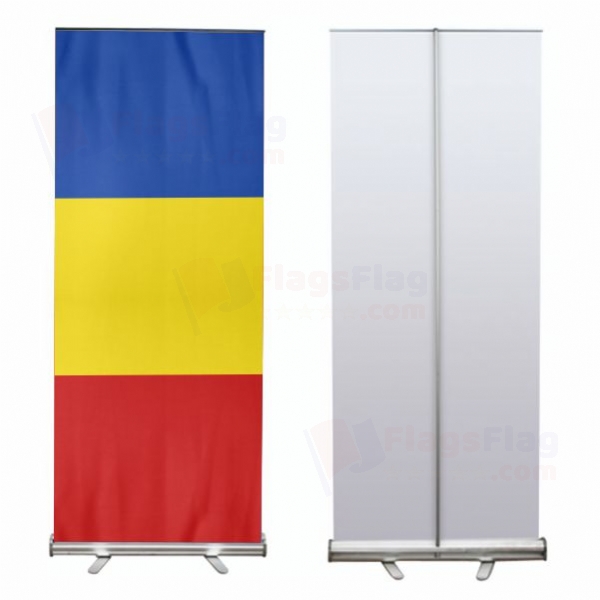 Romania Roll Up Banner