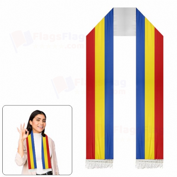 Romania Scarf Digital Printing