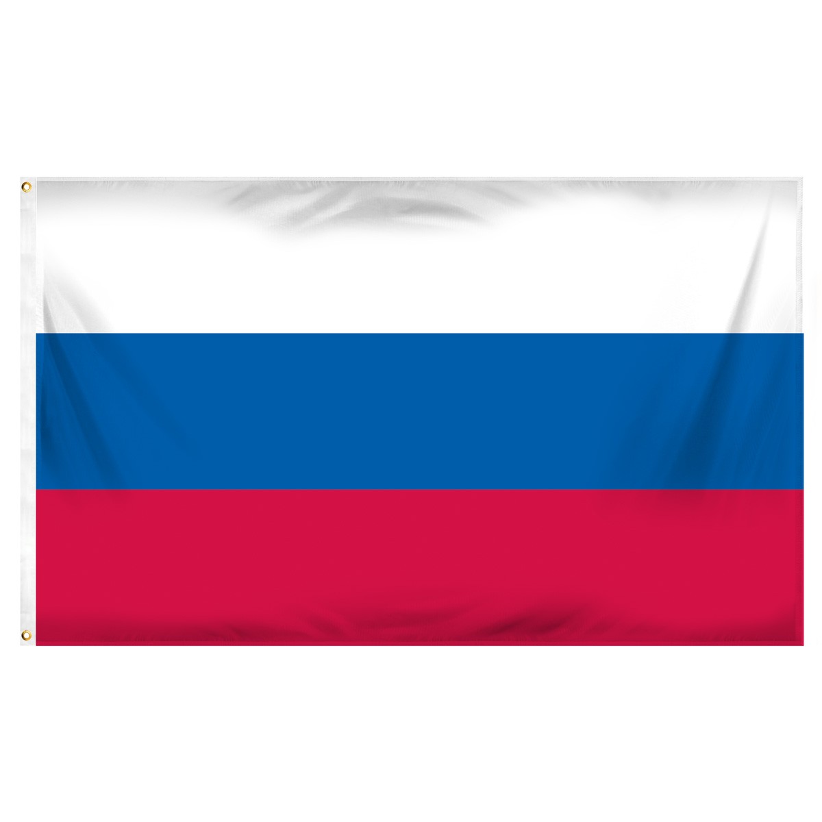 Russia Car Convoy Flags