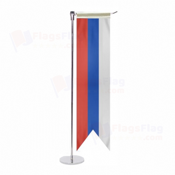 Russia L Table Flag