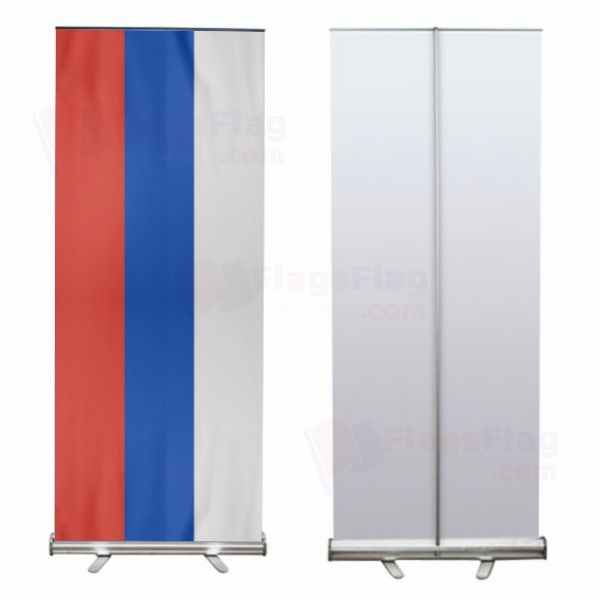Russia Roll Up Banner